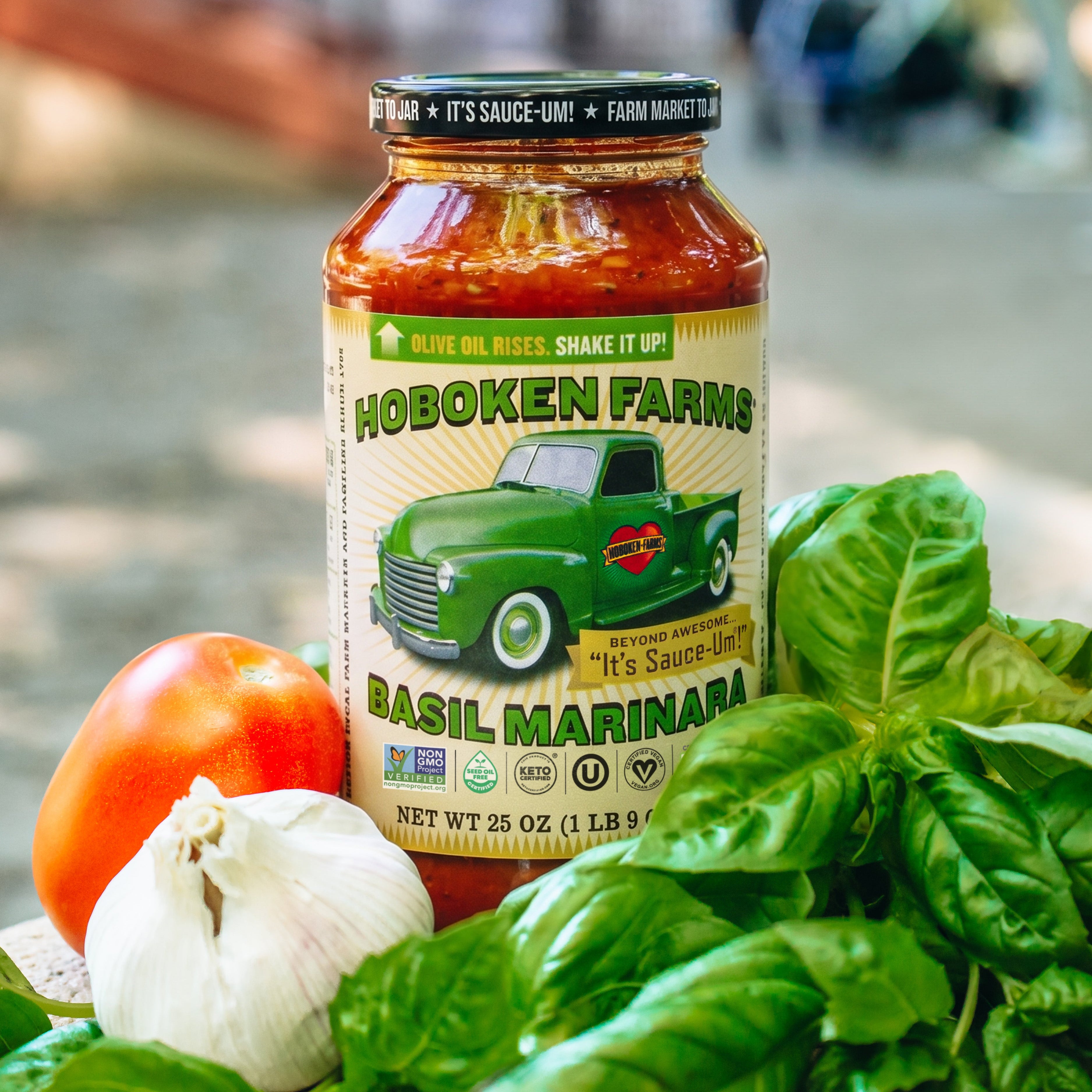 Hoboken Farms Basil Marinara Sauce 2 Pack