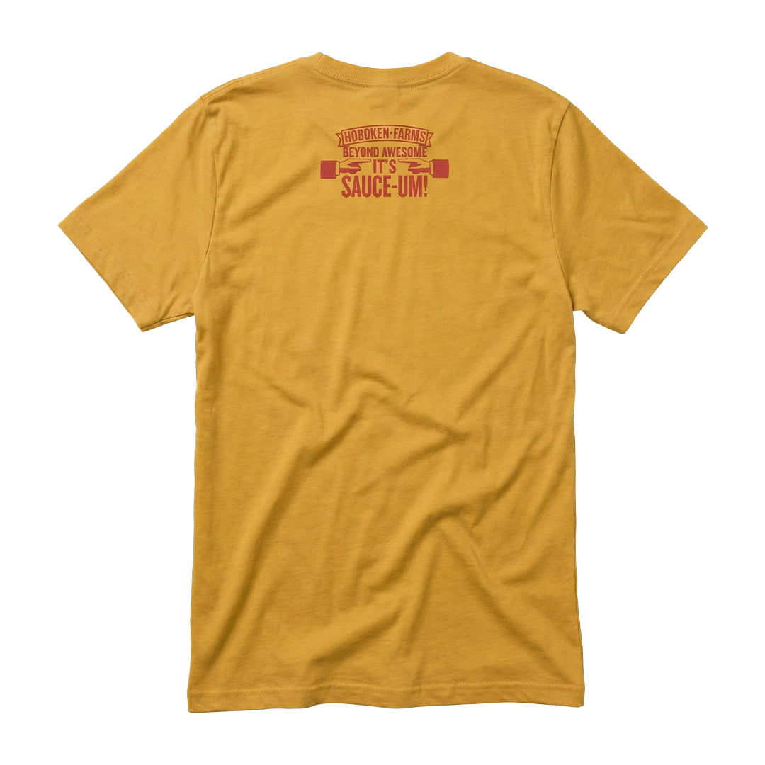 Gold 'Farm Market' T-Shirt