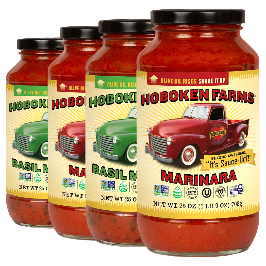 Hoboken Farms Marinara & Basil Marinara 4 Pack