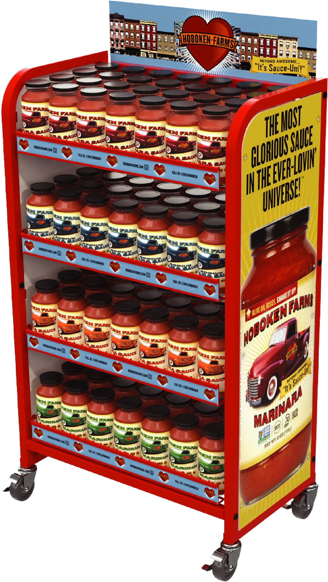 Metal Display Rack