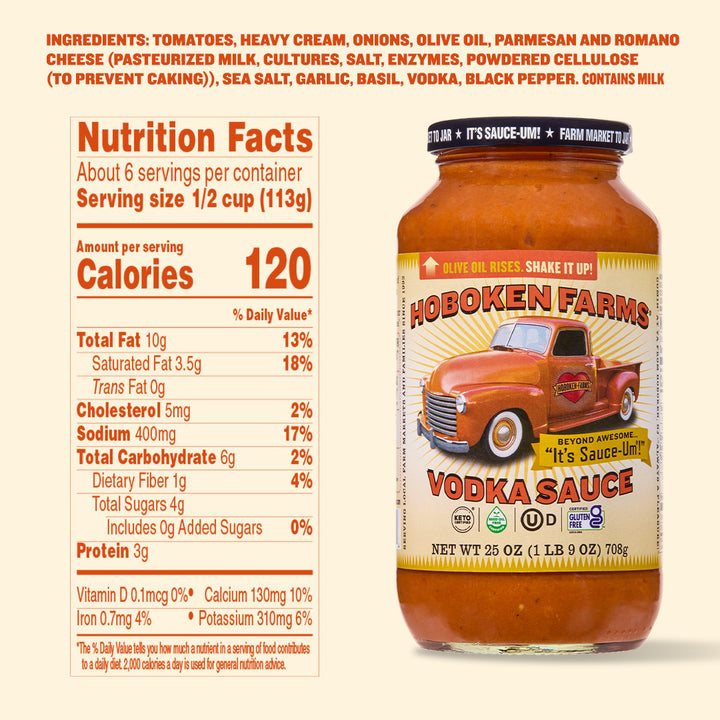Hoboken Farms Vodka Sauce 2 Pack
