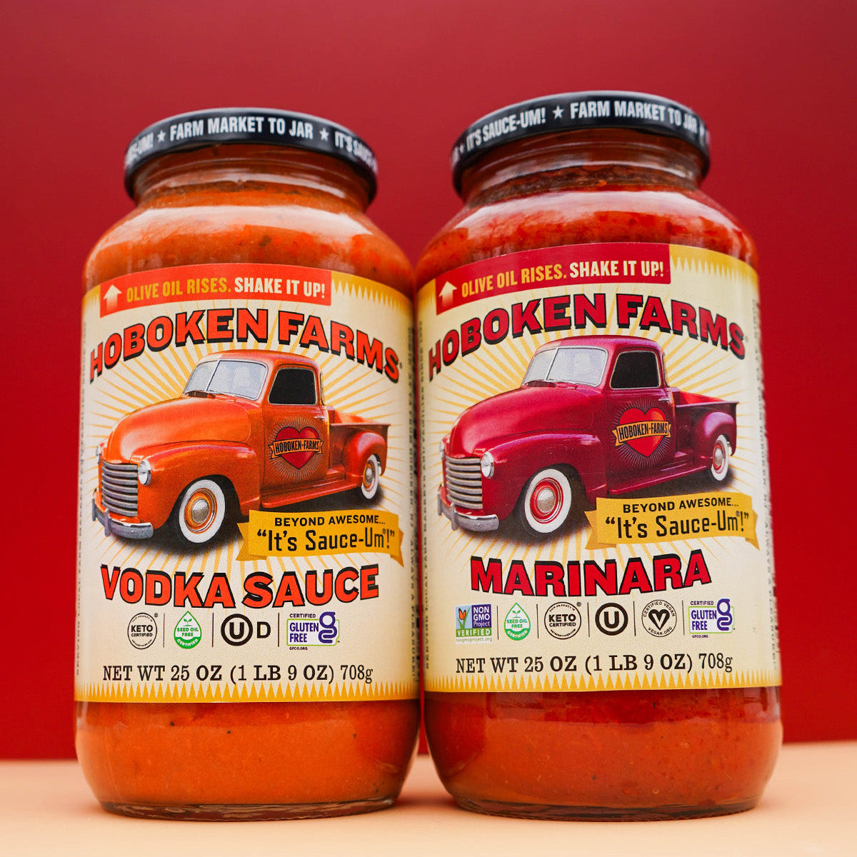 Hoboken Farms Marinara & Vodka Sauce 4 Pack