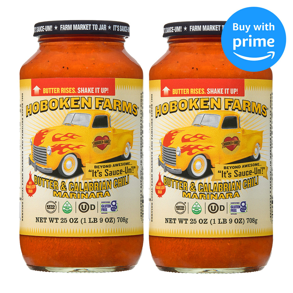 Hoboken Farms Butter & Calabrian Chili Marinara Sauce 2 Pack