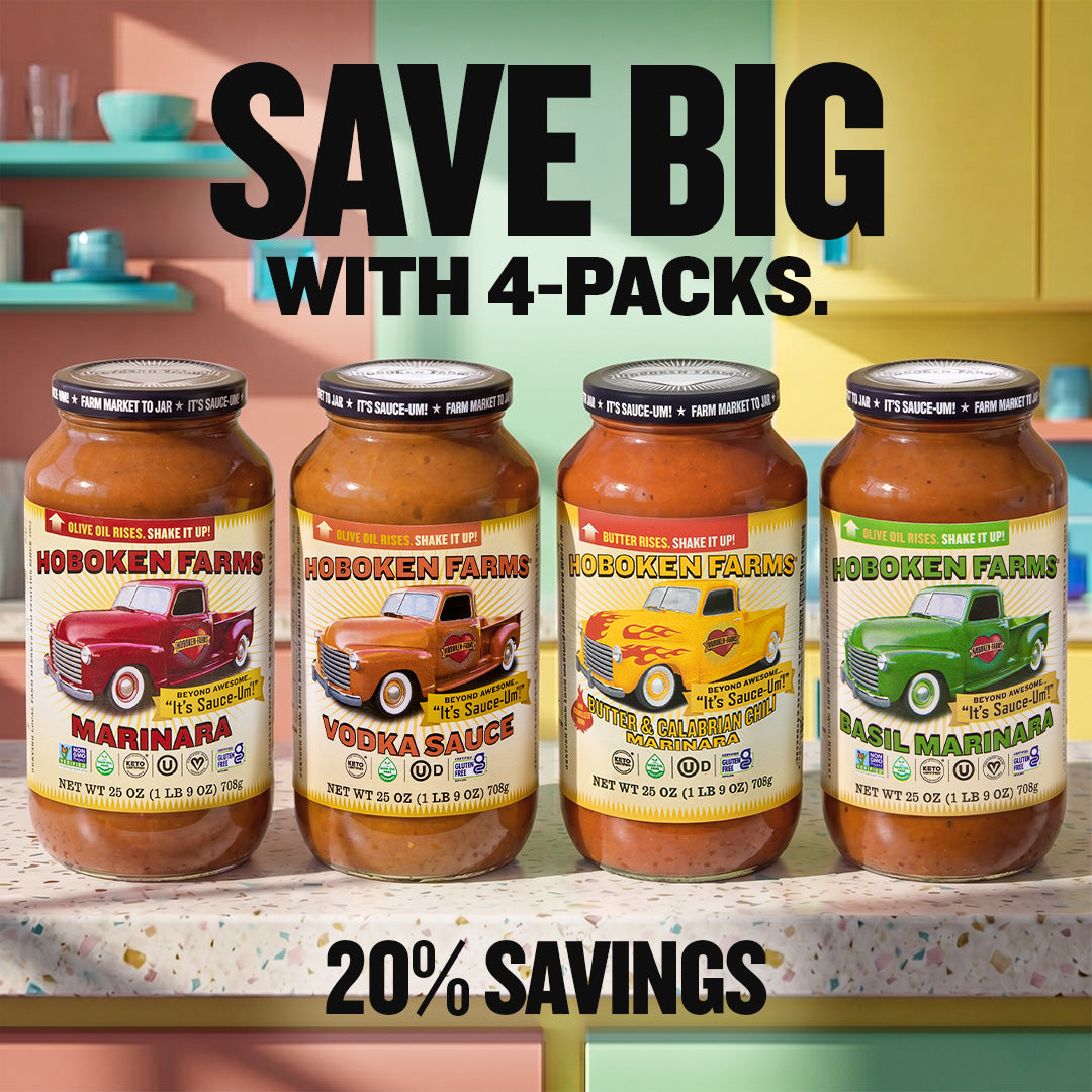 Hoboken Farms Low Sodium Marinara Sauce 4 Pack