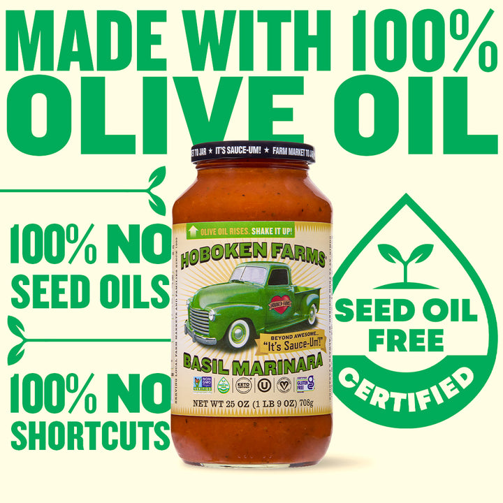 Hoboken Farms Basil Marinara Sauce 2 Pack