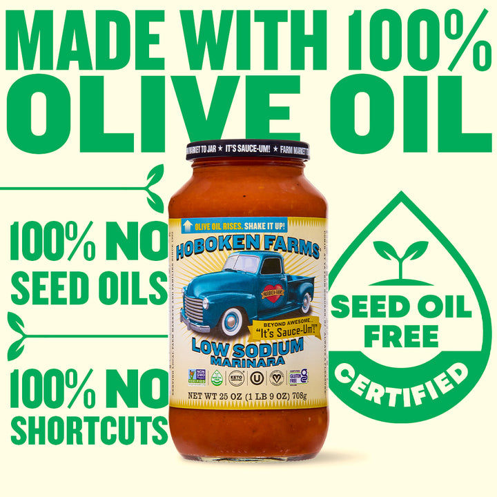 Hoboken Farms Low Sodium Marinara Sauce 4 Pack