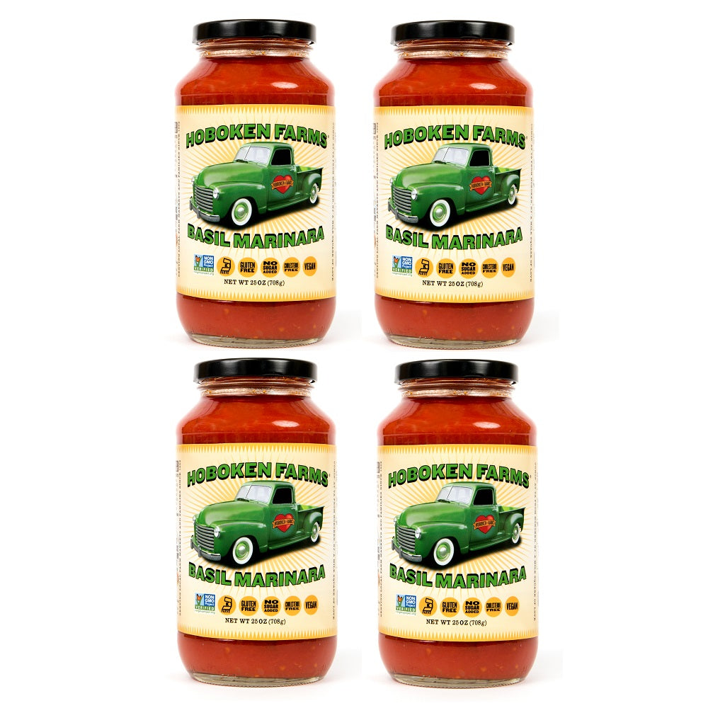 Hoboken Farms Basil Marinara Sauce 4 Pack